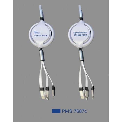 4-in-1 retractable cord keeper